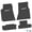 Black w/ White Insert, variant on Flextread Floor Mats for 08-10 Dodge Challenger RWD - Mopar Licensed Factory Fit - Pink w/ SRT Insert - Custom Vintage - 100% Made in USA