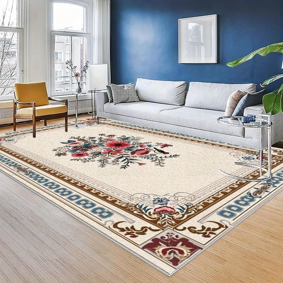 6.5'x10' room carpet bedroom carpet floor mats area rug sets area rug washable traditional area rug