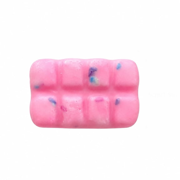 Pink Chocolate Squishy Toy with Bar Design, Single Piece, Relaxation Squeeze Toy for Kids and Adults