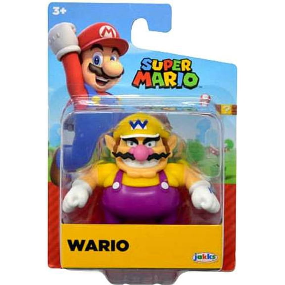 Jakks Pacific World of Nintendo Super Mario Wario Mini Action Figure