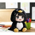 thumbnail image 5 of Gugu Gaga Plush Penguin Stuffed Animals,Soft Cute Plush Toys Plush Doll Birthday Gifts Interactive Talking Animal Stuffed with Sound 9.84in, 5 of 6