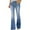 E-b-Blue, variant on Plus Size Jeans for Women Stretchy Curvy Women's Classic Stretch Jeans High Waisted Slim Leg Boot Cut Jeans Stretchy Denim Pants S-22 Dark Blue XXL