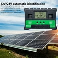thumbnail image 3 of Controlador solar 30A / 40A / 50A con pantalla LCD de regulador de panel de celda solar de 4 USB Hugtrwg Para estrenar, 3 of 9