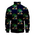 thumbnail image 3 of Nueva chaqueta con cremallera y estampado de estilo hawaiano de alta calidad para hombre, ropa de calle informal de manga larga, chaqueta holgada con gráficos lavados, 3 of 5
