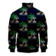 thumbnail image 3 of Nueva chaqueta con cremallera y estampado de estilo hawaiano de alta calidad para hombre, ropa de calle informal de manga larga, chaqueta holgada con gráficos lavados, 3 of 5