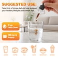 thumbnail image 6 of Berberine Liquid Drops with Ceylon Cinnamon, Bitter Melon, Ginger,Turmeric -Berberine Supplement - Pineapple Flavor - 2 FL OZ, 6 of 7