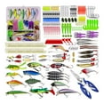 thumbnail image 3 of de 300 señuelos de pesca que incluyen , langosta, señuelos Señuelos de pesca suaves Señuelos de metal duro Crank Popper Minnow Pencil, 3 of 7