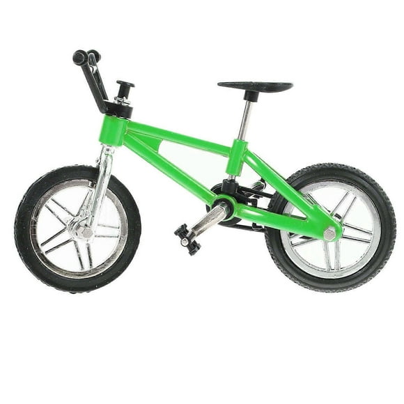 Mini Bicycle Model Green Model for Decoration with Durable Alloy