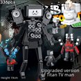 thumbnail image 2 of Toilet Man VS Spy Man TV Man Sound Man Camera Man Assembled Block Toys, 2 of 5