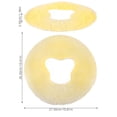 thumbnail image 2 of BESTYASH Cojín Con Agujero Para Masaje Facial De Silicona Amarillo Para Uso En Salón, 2 of 8