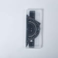 thumbnail image 5 of (azul) Regla cuadrada transportadora, escuadra escolar, con estuche de almacenamiento, juego de reglas de geometría matemática de aleación de aluminio, papelería de matemáticas, para enseñar, 5 of 5