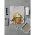 thumbnail image 3 of Oktoberfest Beer Mug W Sausage T-Shirt Men -Image by Shutterstock, Male 3X-Large, 3 of 4