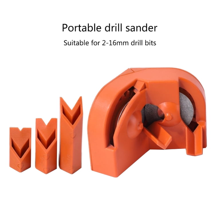 Affûteur De Forets Multipurpose – 3 à 12 Mm – Plastique Bleu – Pour Perceuse à Bois