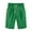 Green, variant on FAIWAD Cotton Linen Shorts for Women Elastic Waist Knee Length Shorts Loose Lounge Shorts with Drawstring Pockets
