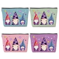 thumbnail image 1 of Set de bolsas de cosméticos Jeilink, 4 unidades, impermeables, 25 x 18 cm, 1 of 7