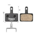 thumbnail image 1 of ​Bicycle Metal Disc Brake Pad Mountain Road Bike Brake for Shiman0/Hope/Sr Am, 1 of 2