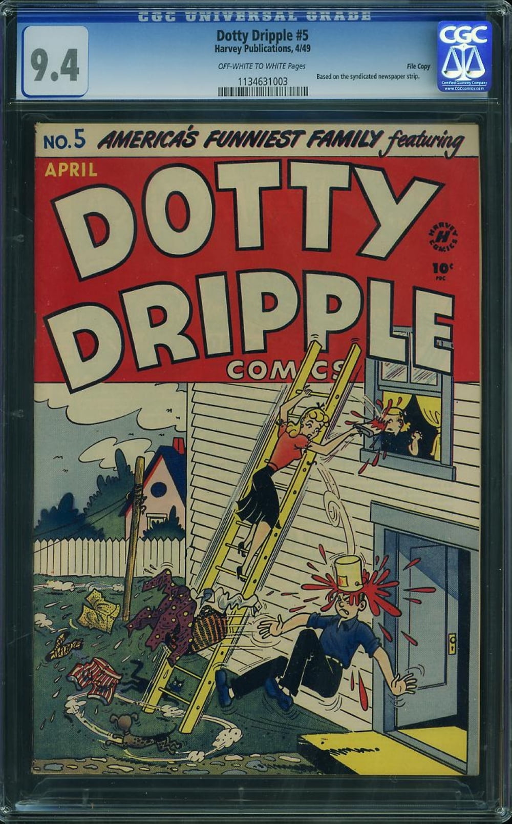 Dotty Dripple #5 - CGC 9.4 Comic Book - Walmart.com