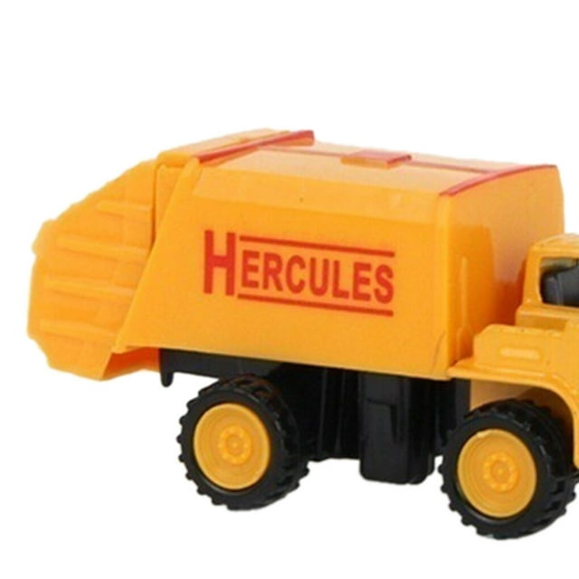 Mini Véhicule de Construction en Alliage Plastique Voiture d'Ingénierie Véhicule de Construction Camion Modèle Enfant Jouet Classique