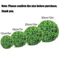 thumbnail image 2 of Visland 2PCS Artificial Plant Topiary Ball Faux Boxwood Decorative Balls for Backyard, Balcony,Garden, Wedding and Home Decor, 2 of 6