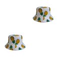 thumbnail image 4 of Sombrero de pescador Qarigey Estampado Estilo Simple Decoración Tipo 1 L 2piezas, 4 of 5