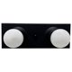 thumbnail image 4 of Lampara De Pared Luz De Camerino Negro 2 Luces., 4 of 6