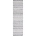 thumbnail image 3 of SAFAVIEH Kilim Luka Striped Runner Rug, Grey, 2'3" x 9', 3 of 4