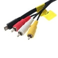thumbnail image 3 of Cable VMC-15MR2 RCA Terminal Cord for Sony Handycam Camcorder Digital Camera T21A black, 3 of 5