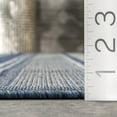 thumbnail image 5 of nuLOOM Piper Nautical Striped Indoor/Outdoor Area Rug, 2' x 8', Runner, Piper Nautical Blue, 5 of 7