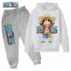 thumbnail image 1 of Sudadera con capucha de Anime de una pieza para niños, jersey de Luffy, sudadera con capucha de gran tamaño, abrigo de Hip Hop, ropa para niños, novedad, 1 of 1