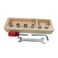 thumbnail image 1 of Whirling Screwing Toy Kits Nuts and Bolts Disassembly Matching Toys Fine 2, 1 of 10