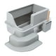 thumbnail image 1 of CAJA DE PARA GATOS DE ACERO INOXIDABLE, CATETRA DE DE GATO ANDE A PRUEBA DE SALPICADUAS SIN OLOR PARA GATOS GRANTES, 1 of 7