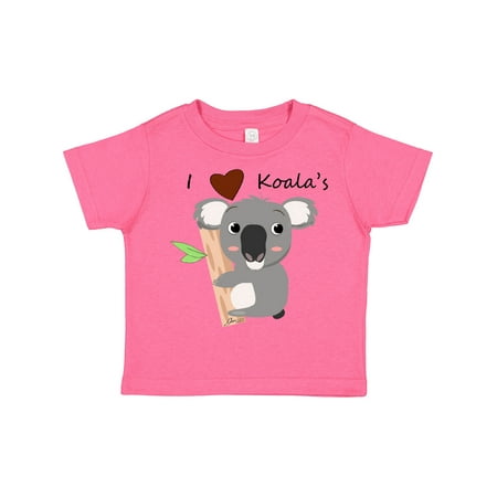 

Inktastic I Heart Koalas Gift Toddler Boy or Toddler Girl T-Shirt
