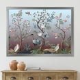 thumbnail image 3 of Designart 'Chinoiserie With Peonies and Birds XI' Traditional Framed Art Print, 3 of 4