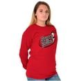 thumbnail image 3 of Betty Boop Savage in Stilettos Cute Women Plus Size Long Sleeve Tee Brisco Brands 2X, 3 of 5