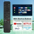 thumbnail image 6 of RMF-TX800U Voice Remote Control Replacement Compatible for S-ony Smart TV A80K X80K X95K X90K X85K 4K 8K 2022 XR-65A80K RMF-TX900U HDR LED smart TV, 6 of 7