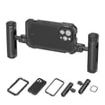 thumbnail image 1 of Kit portátil dual con soporte de vídeo para teléfono SMALLRIG para iPhone 16 Pro, 1 of 9