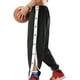 thumbnail image 4 of Lucakuins, pantalones para correr para hombre, pantalones de entrenamiento elásticos con botones laterales de Color en contraste, pantalones de chándal informales, ropa de calle Lucakuins  moda, 4 of 8