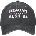 thumbnail image 1 of Reagan Bush ’84 Hat Women Baseball Hats Cool Cap, 1 of 8
