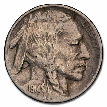 1914 Buffalo Nickel VF
