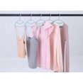 thumbnail image 4 of 20 Pack Plastic Non-Slip Hangers, Durable Space Saving Clothes Hangers for Clothing, Closet, Coats, Pants, Blankets, and Jeans Blue, 4 of 6