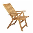 thumbnail image 4 of Northlight Set of 2 Acacia Folding Chairs Outdoor Patio Furniture 42", 4 of 7