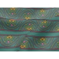 thumbnail image 4 of oneOone Viscose Jersey Fabric Floral Block Print Fabric BTY 60 Inch Wide, 4 of 4