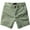 Green, variant on Ytdscs Men's Cargo Shorts Solid Color Casual Shorts with Pockets Mens Summer Slim Three Pants 28-36