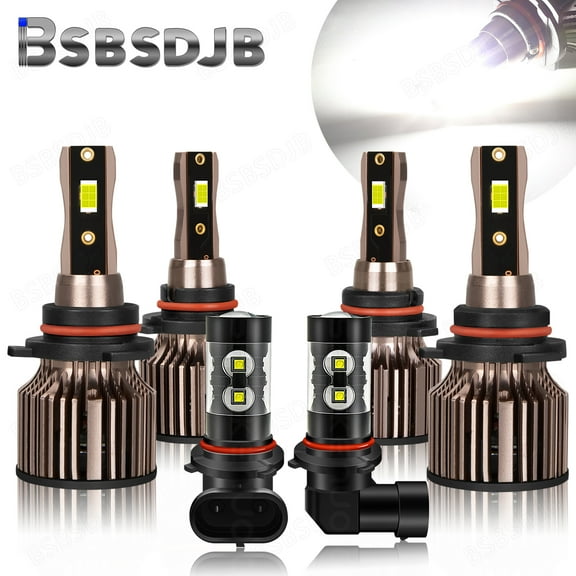 For Chrysler PT Cruiser 2006-2010 LED Headlight High Low Beam   Fog Lights White