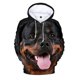 thumbnail image 3 of Sudadera con capucha con estampado de perro rottweiler negro para hombre, sudaderas con estampado 3D de animales, sudaderas con capucha de primavera y otoño, jersey de moda, abrigo de calle para niños, 3 of 4