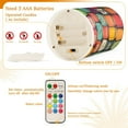 thumbnail image 5 of Yayeee Flameless Candles with Remote Flickering Battery Operated Multi Color Changing, Beige Jar, 5 of 7