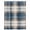 Blue, variant on Blue Brown Plaid Waterproof Fabric Shower Curtain,Vintage Abstract Stripes Lattice Waterproof Fabric Shower Curtain for Bathroom Curtains Bathtubs Hotel Shower Curtains with 12 Hooks Stall 48x72in