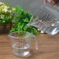 thumbnail image 4 of MERRYHAPY 3Pcs Clear Measuring Cups for Liquids Cylindrical Graduated Cups 150ml 300ml 600ml PP Safe Material, 4 of 8