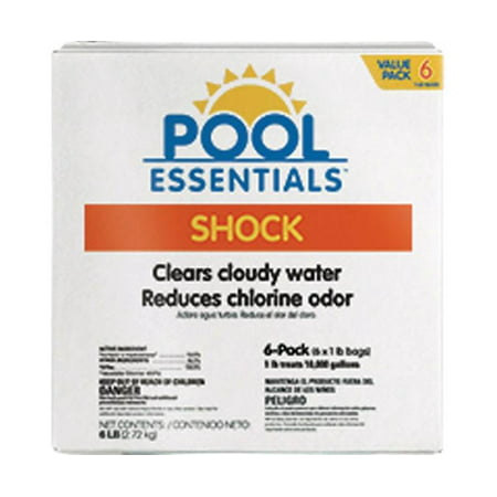 POOL ESSENTIALS SHOCK (13.4OZ BAGS) (Best Way To Add Shock To Pool)