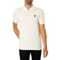 thumbnail image 2 of Fila Rufus Texture Stripe Polo Shirt, White, 2 of 5